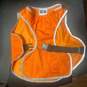Orange large safety vest